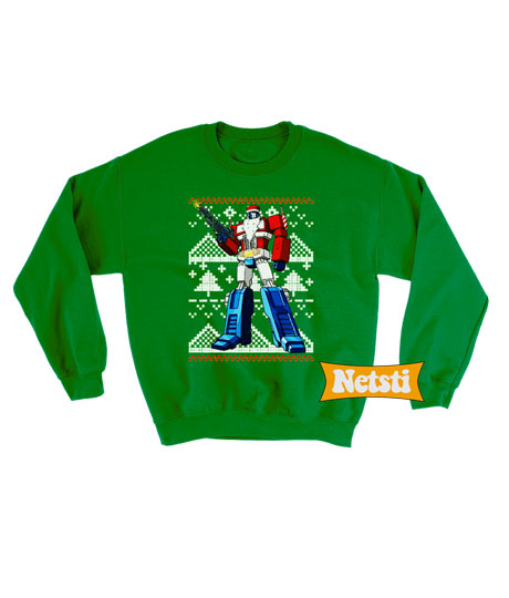 transformers ugly christmas sweater