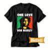 One Love Bob Marley Chic Fashion T Shirt