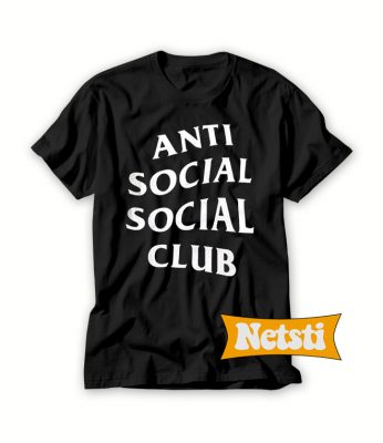 Anti Social Social Club Chic Fashion Shirt Short-Sleeve Unisex T-Shirt ...