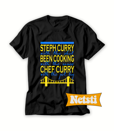 steph curry with the shot shirt