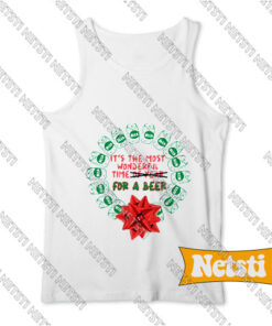 It's The Most Wonderful Time For A Beer Chic Fashion Unisex Tank Top