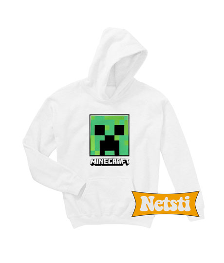 Minecraft creeper face Hoodie Chic Fashion